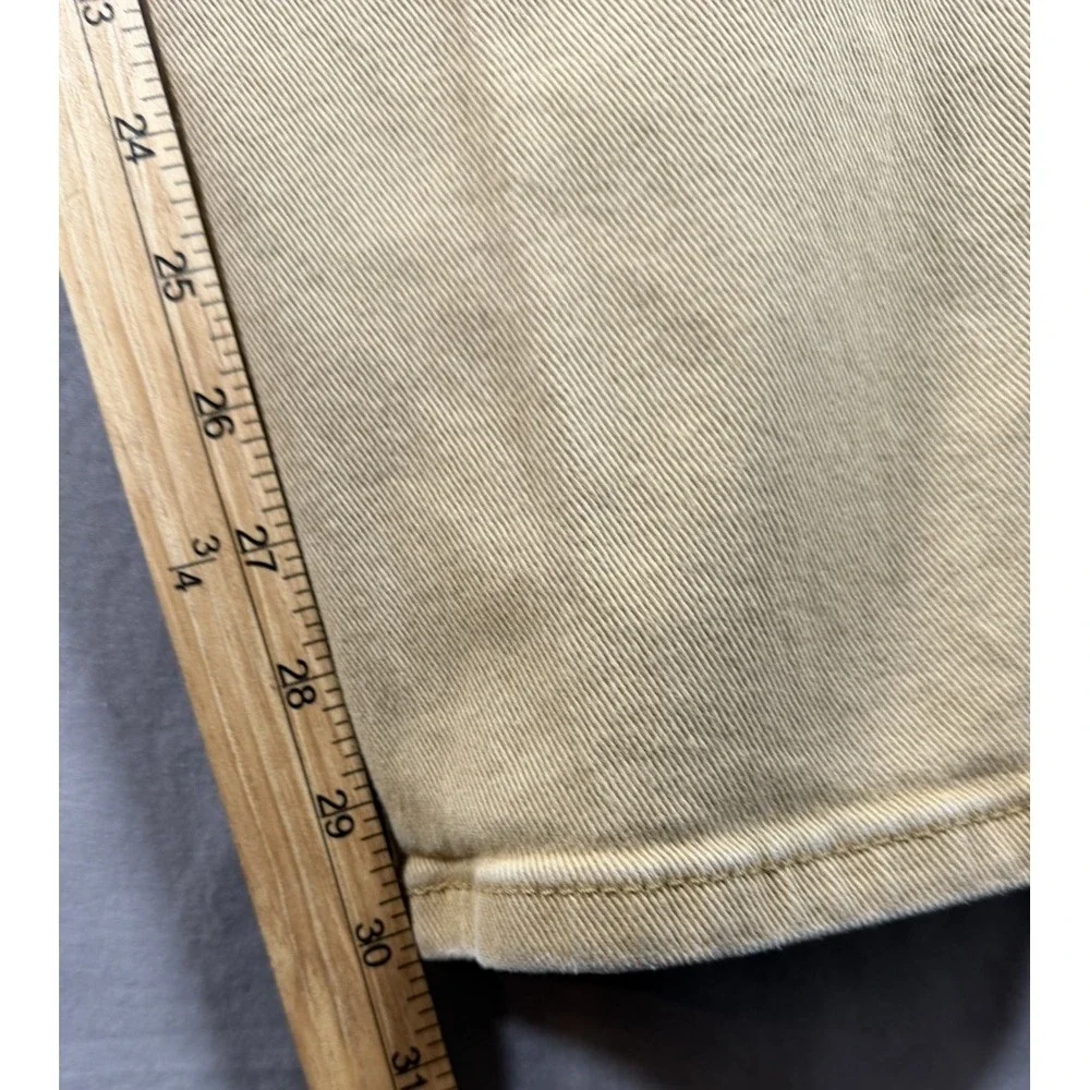 Straight Pants Mens Levis 38x32 Tan 514 Khaki Stretch Cotton Casual Workwear
